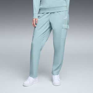 Pantalon cargo Essentials Small avec logo n<sup>o</sup> 1 Femme, Modern Mint, extralarge